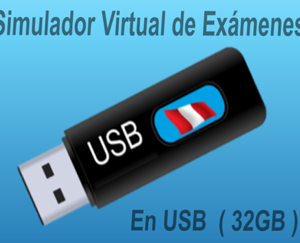 *  Banco de Preguntas en USB *   ( Delivery  GRATIS )